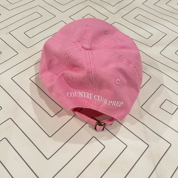 Country Club Prep Pink American Flag Fox Hat - Picture 8 of 10